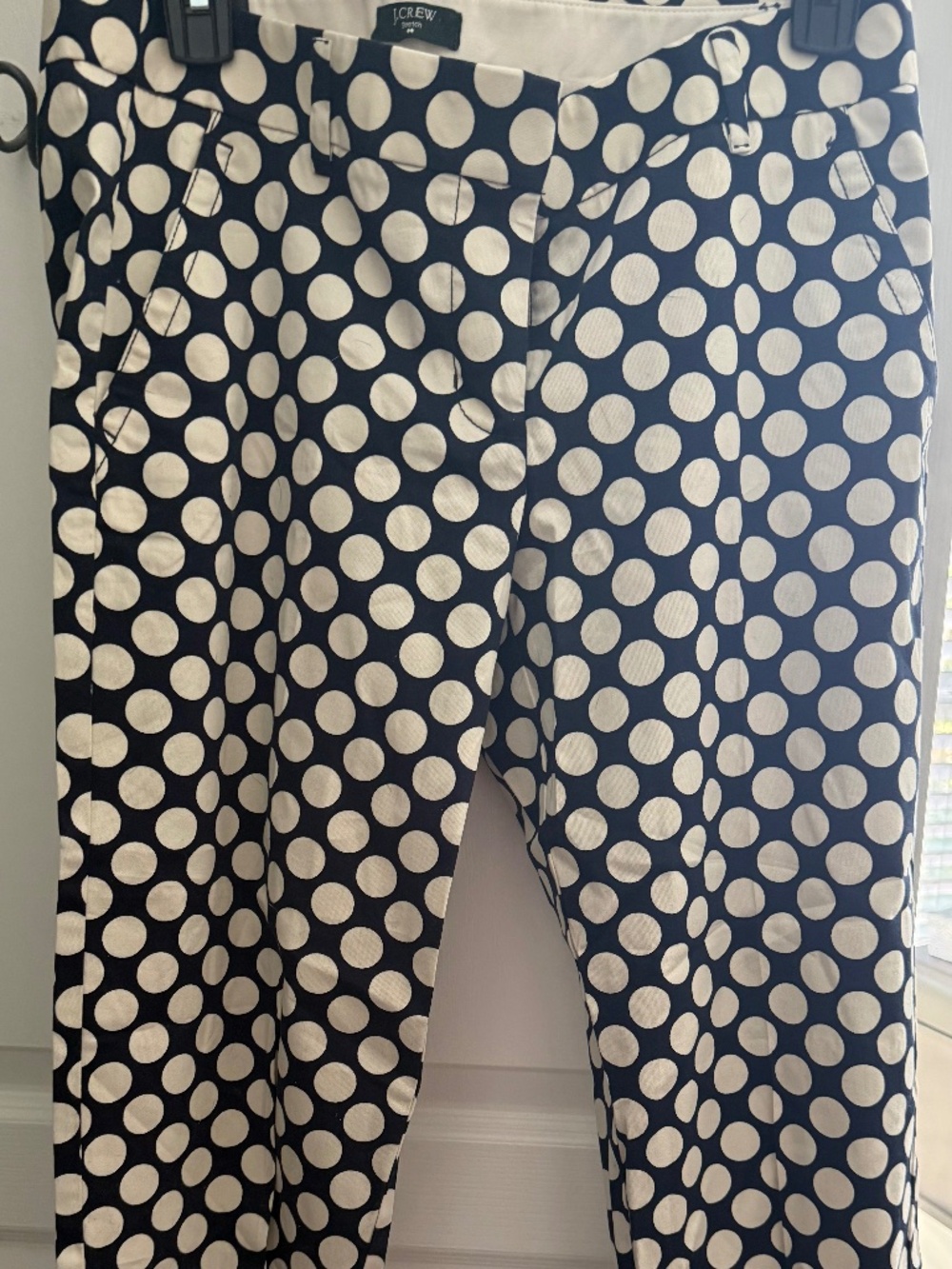 J.Crew Polka Dot City Fit Skimmer Pant NWT